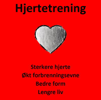 Hjertetrening - Sterkt hjerte, høyere forbrenning og økt livskvalitet