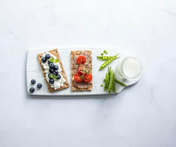 Kickstart Frokost - Knekkebrød med pålegg